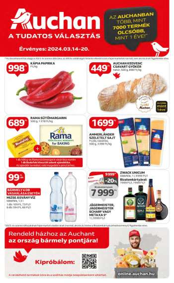 thumbnail - Akciós újság Auchan - Hipermarket heti katalógus