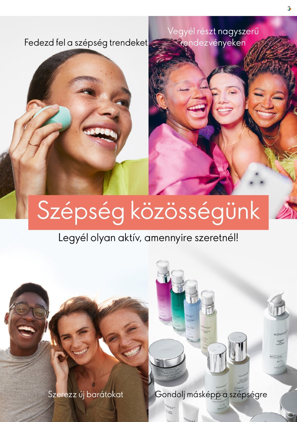 Oriflame akciós újságok. Oldal 1