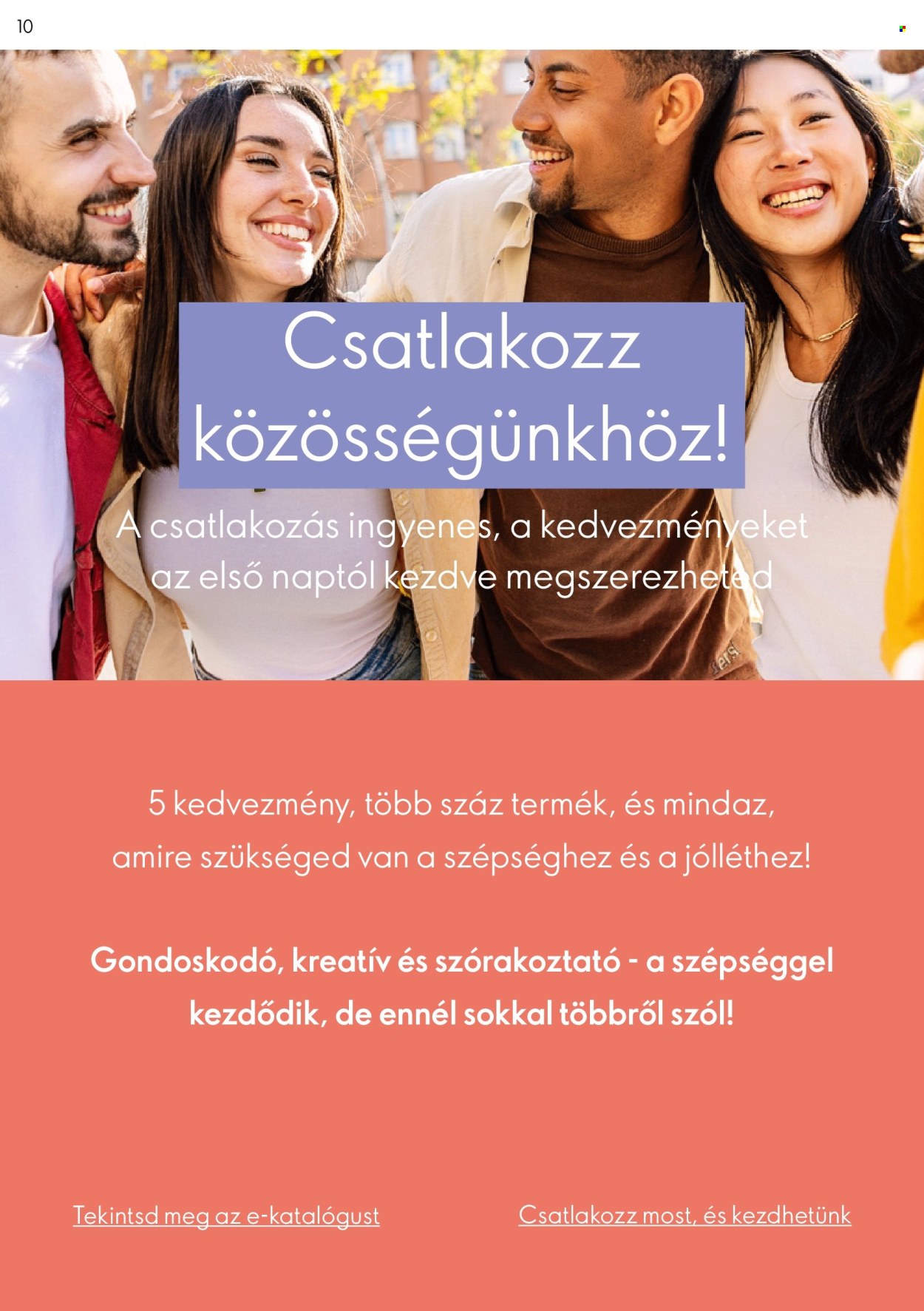 Oriflame akciós újságok. Oldal 1
