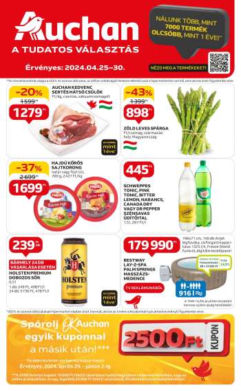 thumbnail - Akciós újság Auchan - Hipermarket heti katalógus