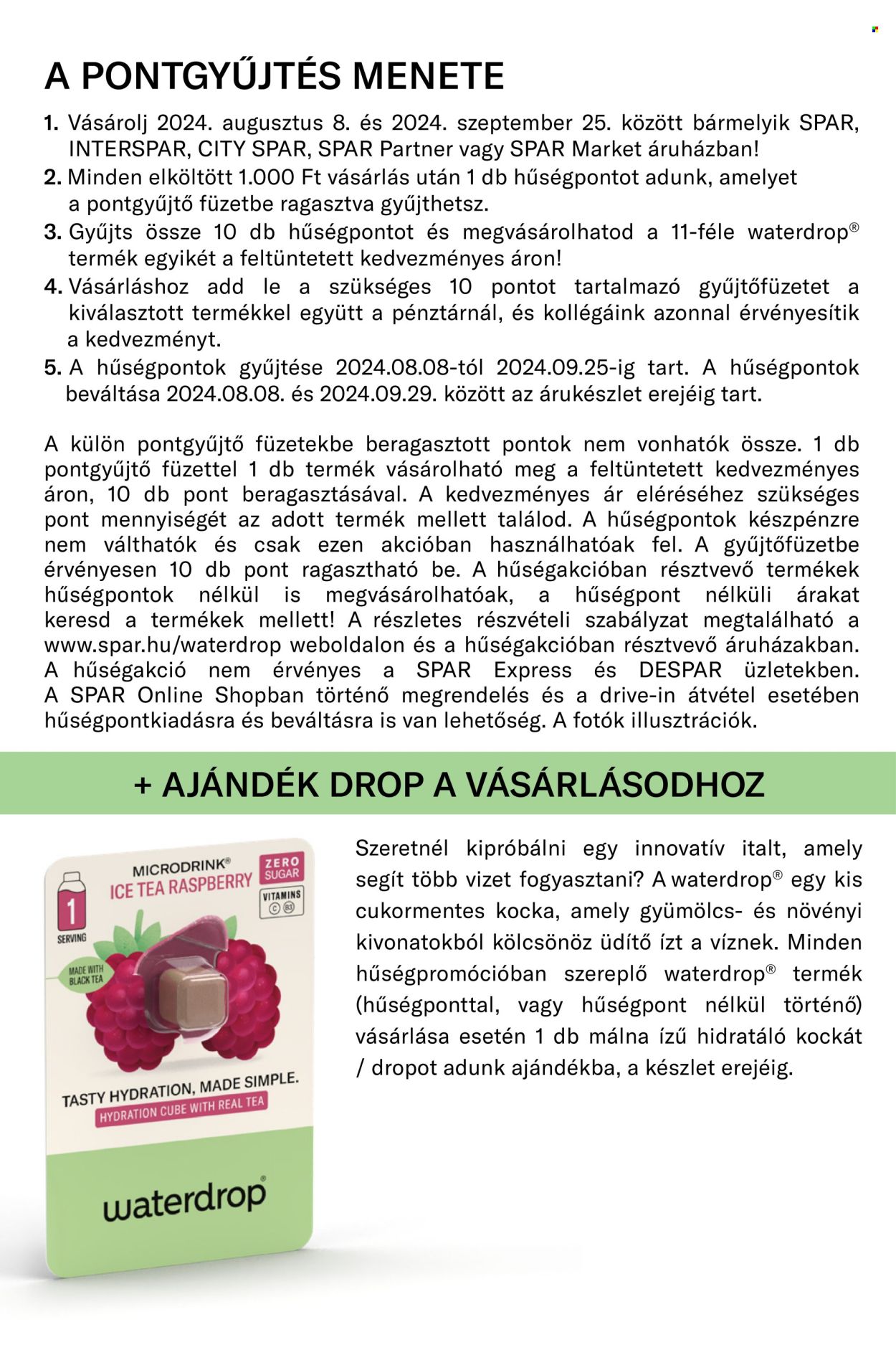 SPAR akciós újságok - 2024.08.08 - 2024.09.29. Oldal 3