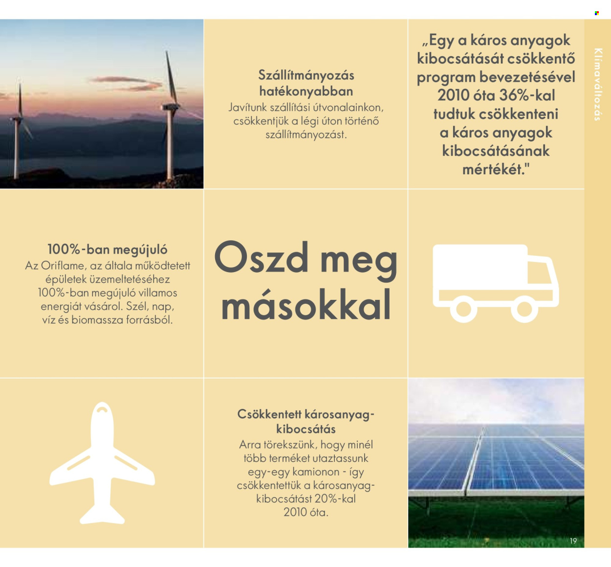Oriflame akciós újságok. Oldal 19
