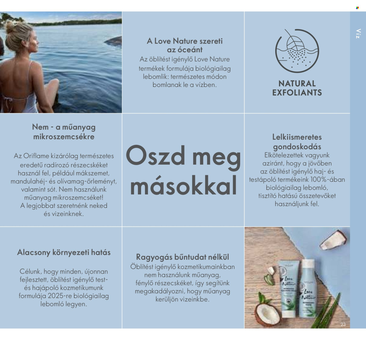 Oriflame akciós újságok. Oldal 23