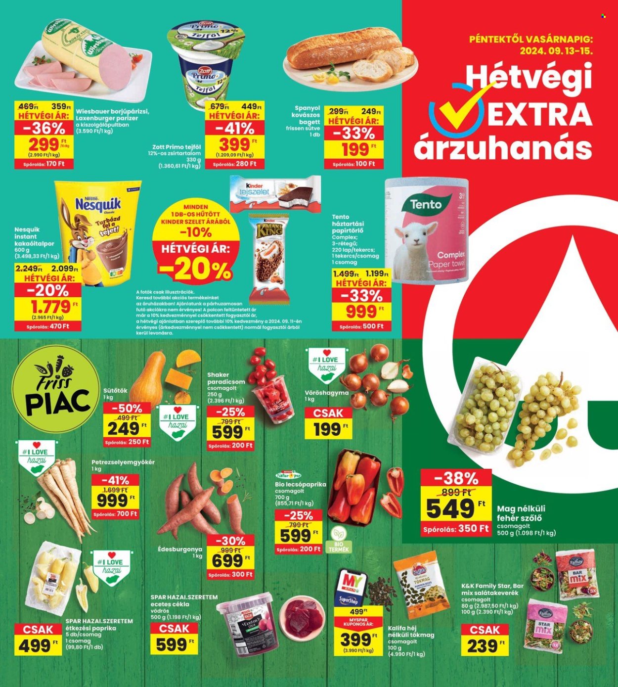 INTERSPAR akciós újságok - 2024.09.12 - 2024.09.18. Oldal 20