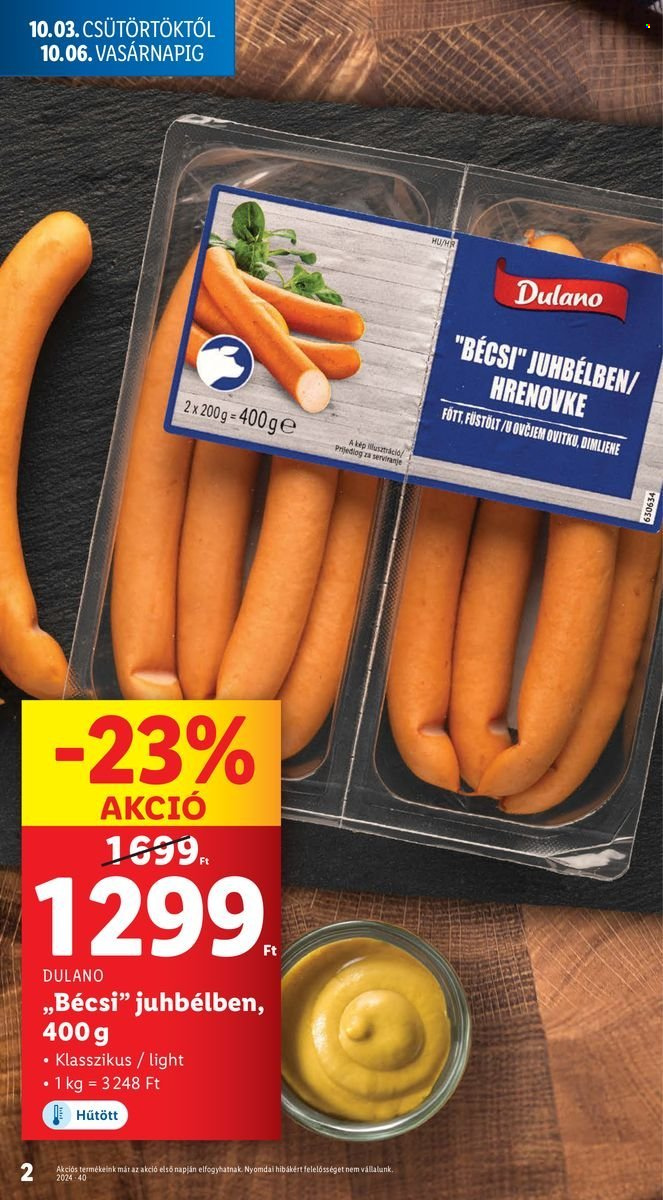 Lidl akciós újságok - 2024.10.03 - 2024.10.09. Oldal 2