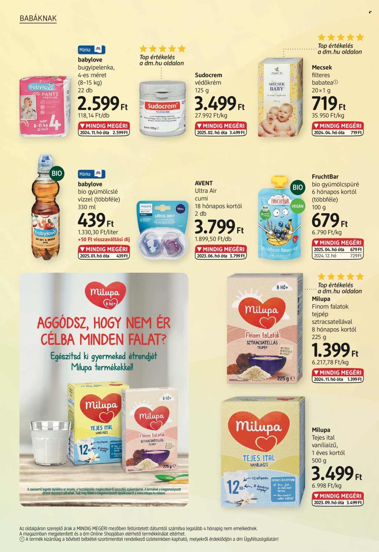 dm drogerie markt akciós újságok. Oldal 1