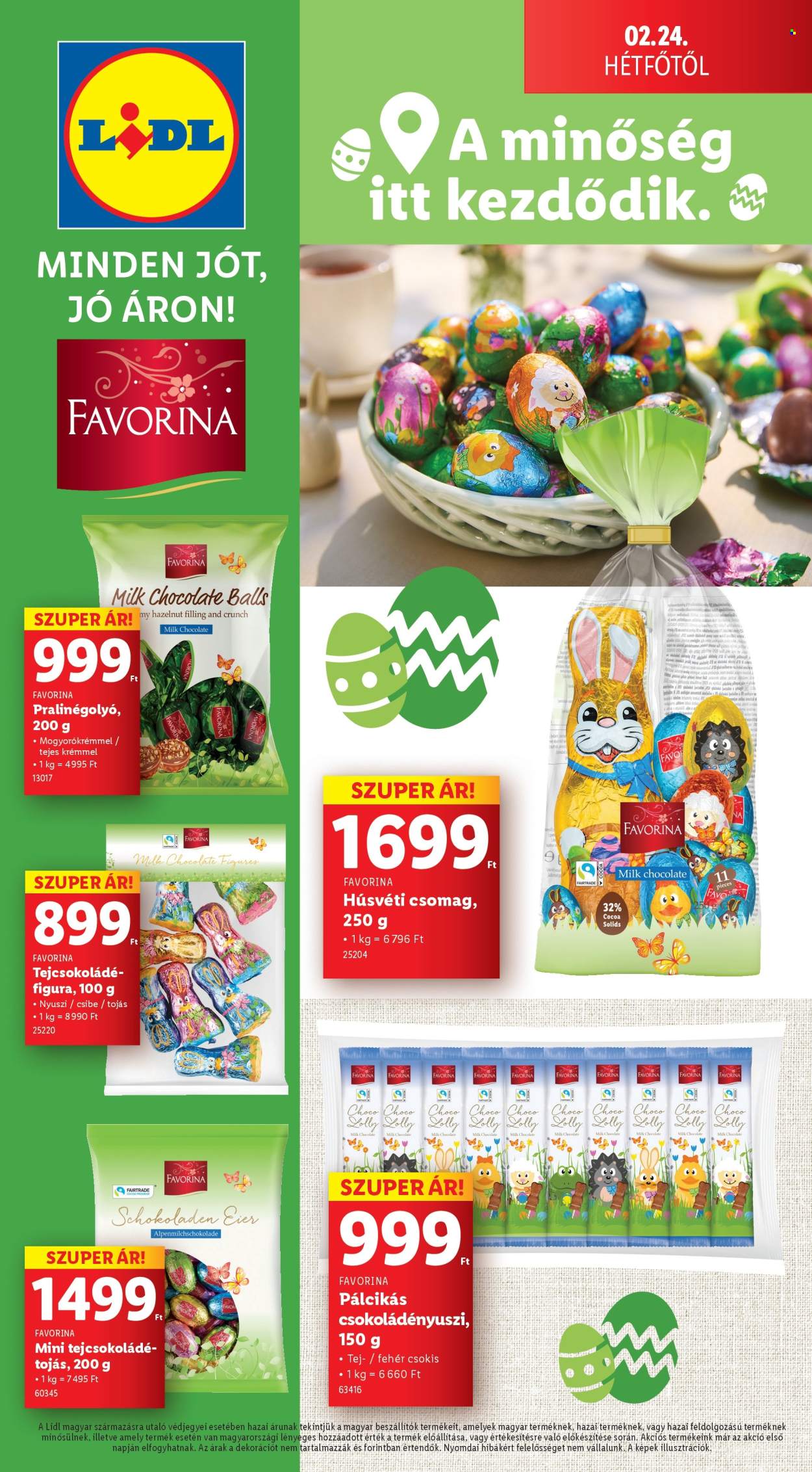 Lidl akciós újságok. Oldal 1