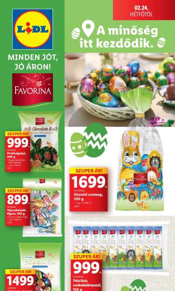Újság Lidl.