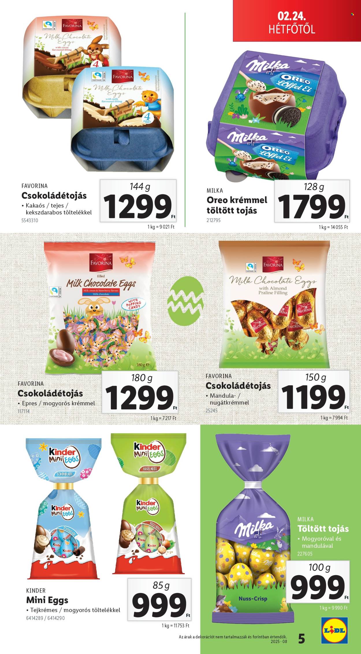 Lidl akciós újságok. Oldal 1