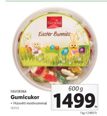 Favorina Gumicukor