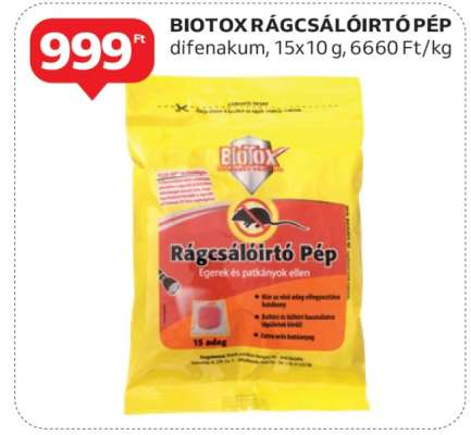 BIOTOX Rágcsálóirtó Pép