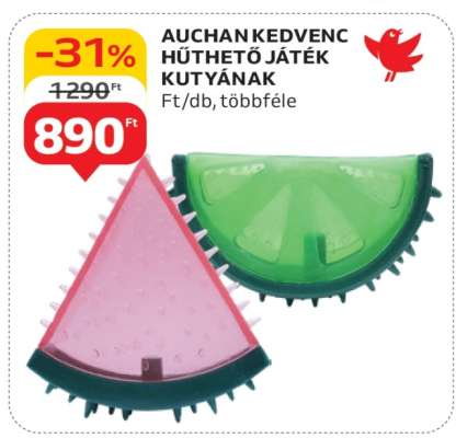 AUCHAN KEDVENC HŰTHETŐ JÁTÉK KUTYÁNAK