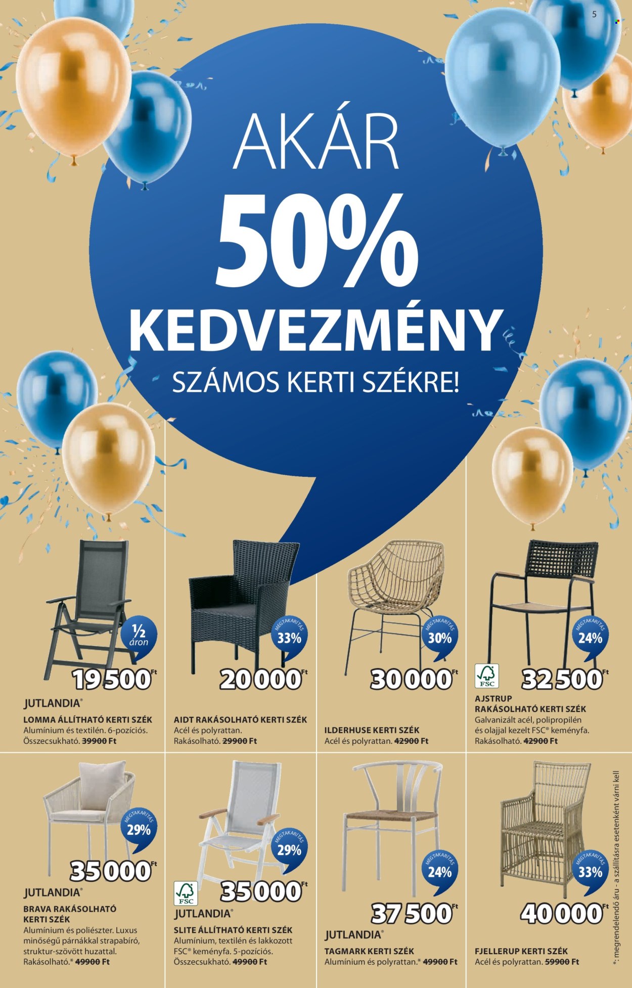 JYSK akciós újságok - 2025.04.23 - 2025.05.18. Oldal 1