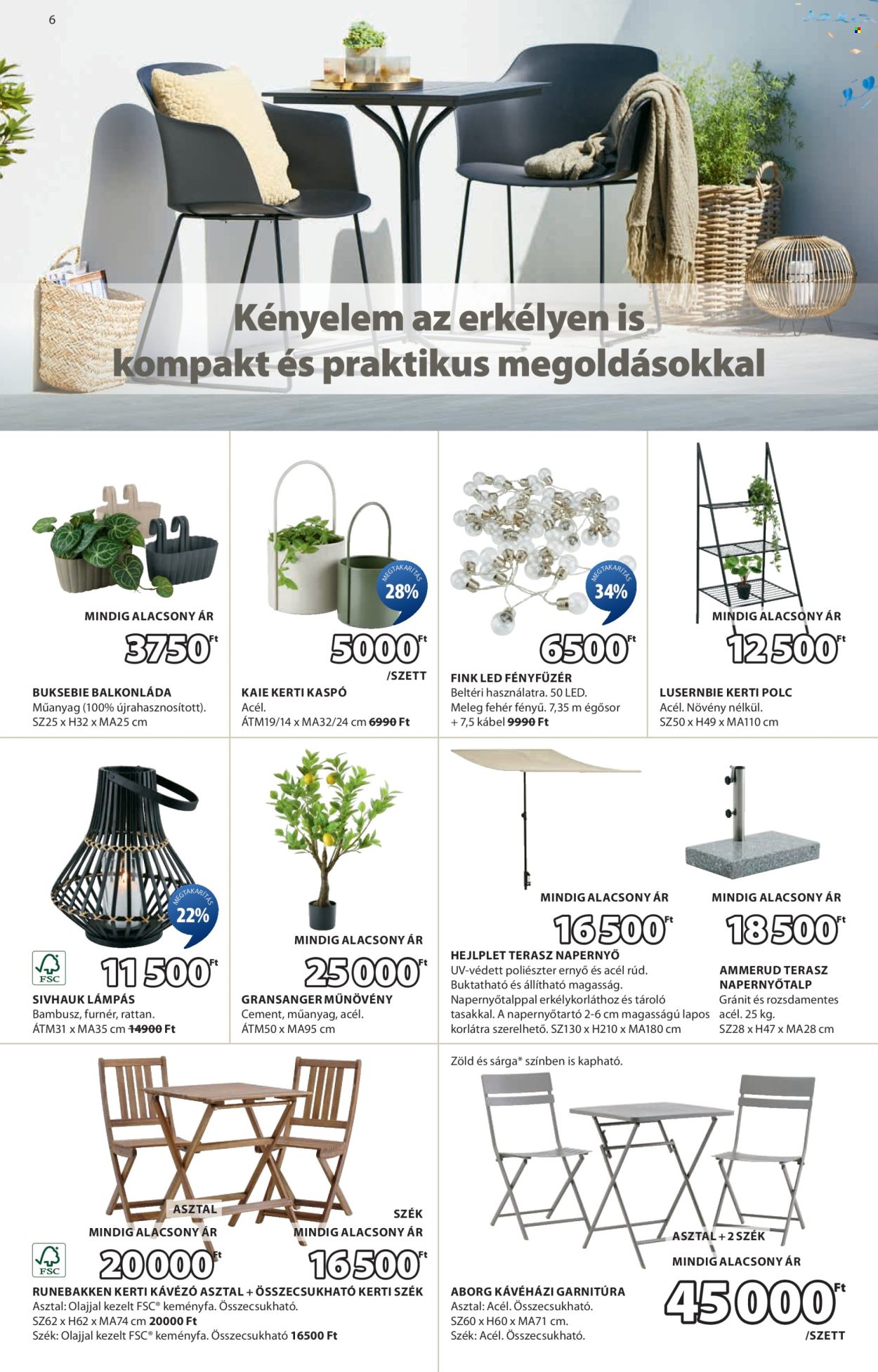 JYSK akciós újságok - 2025.04.23 - 2025.05.18. Oldal 1