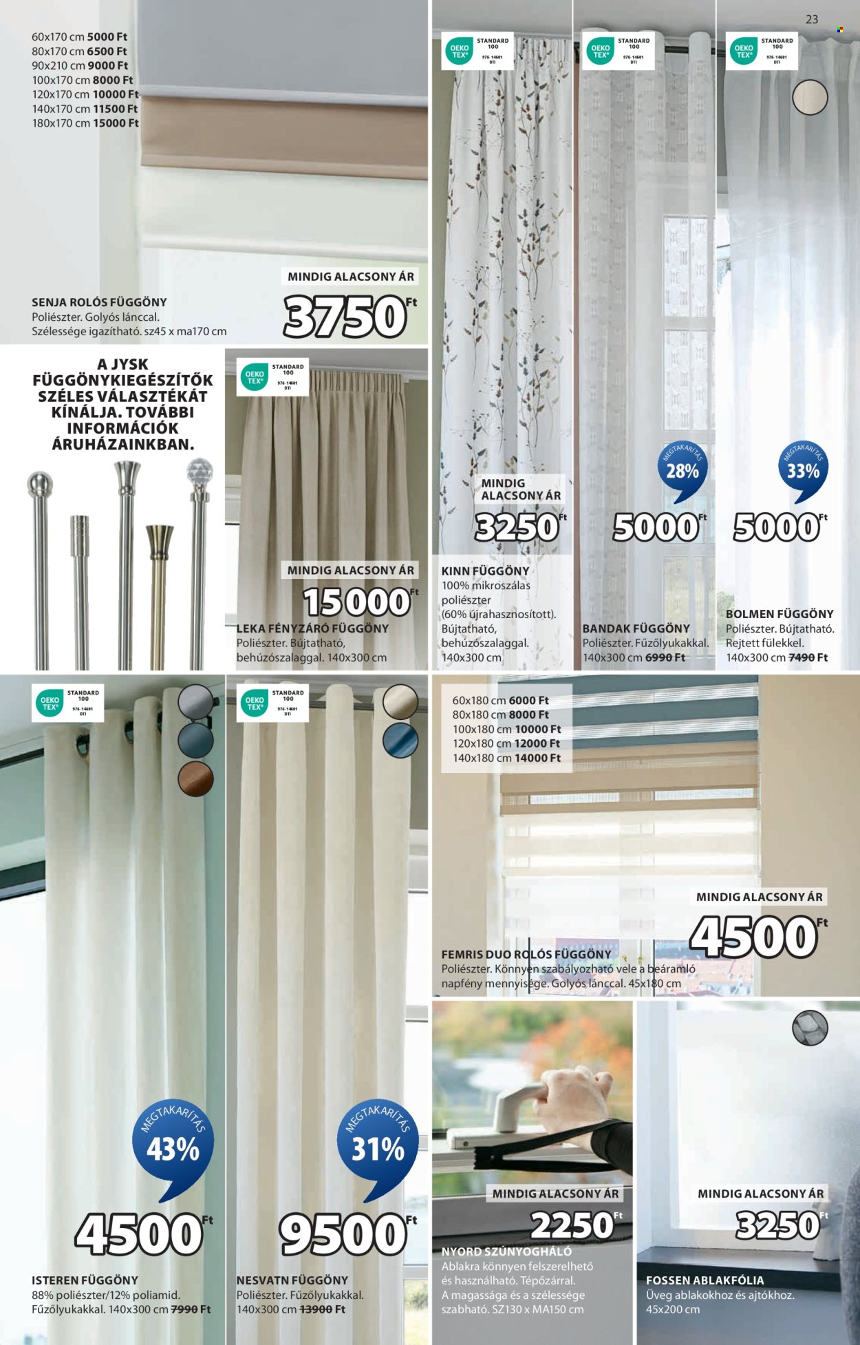 JYSK akciós újságok - 2025.04.23 - 2025.05.18. Oldal 1