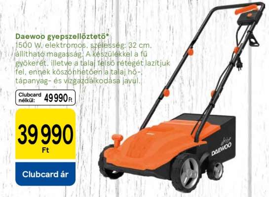Daewoo gyepszellőztető