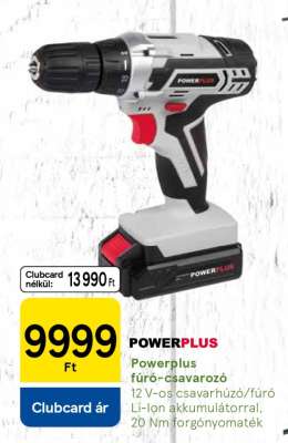 Powerplus fúró-csavarozó