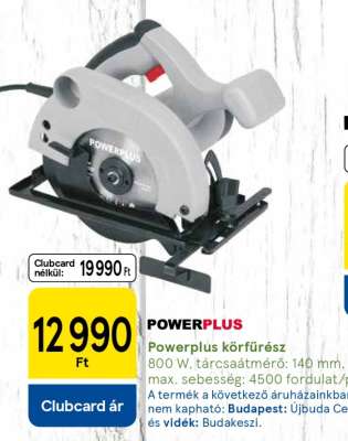 Powerplus körfűrész