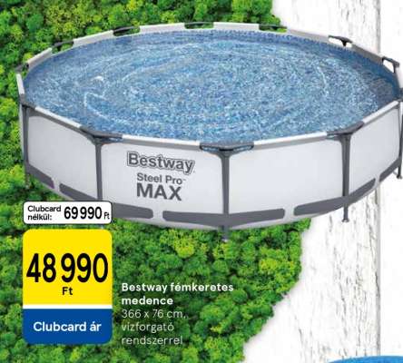 Bestway fémkeretes medence