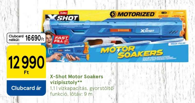 X-Shot Motor Soakers vízipisztoly