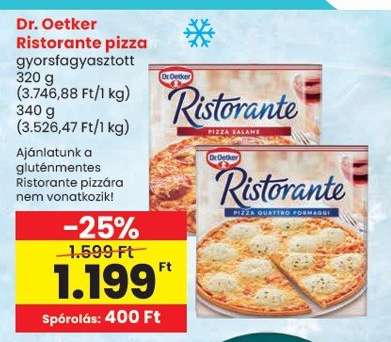 DR. OETKER Ristorante pizza