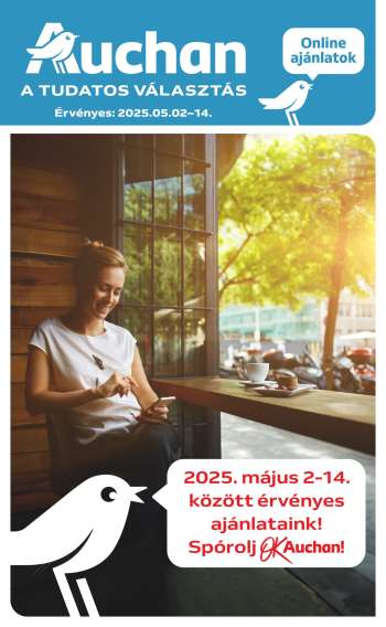 Újság Auchan - 2025.05.02 - 2025.05.14.