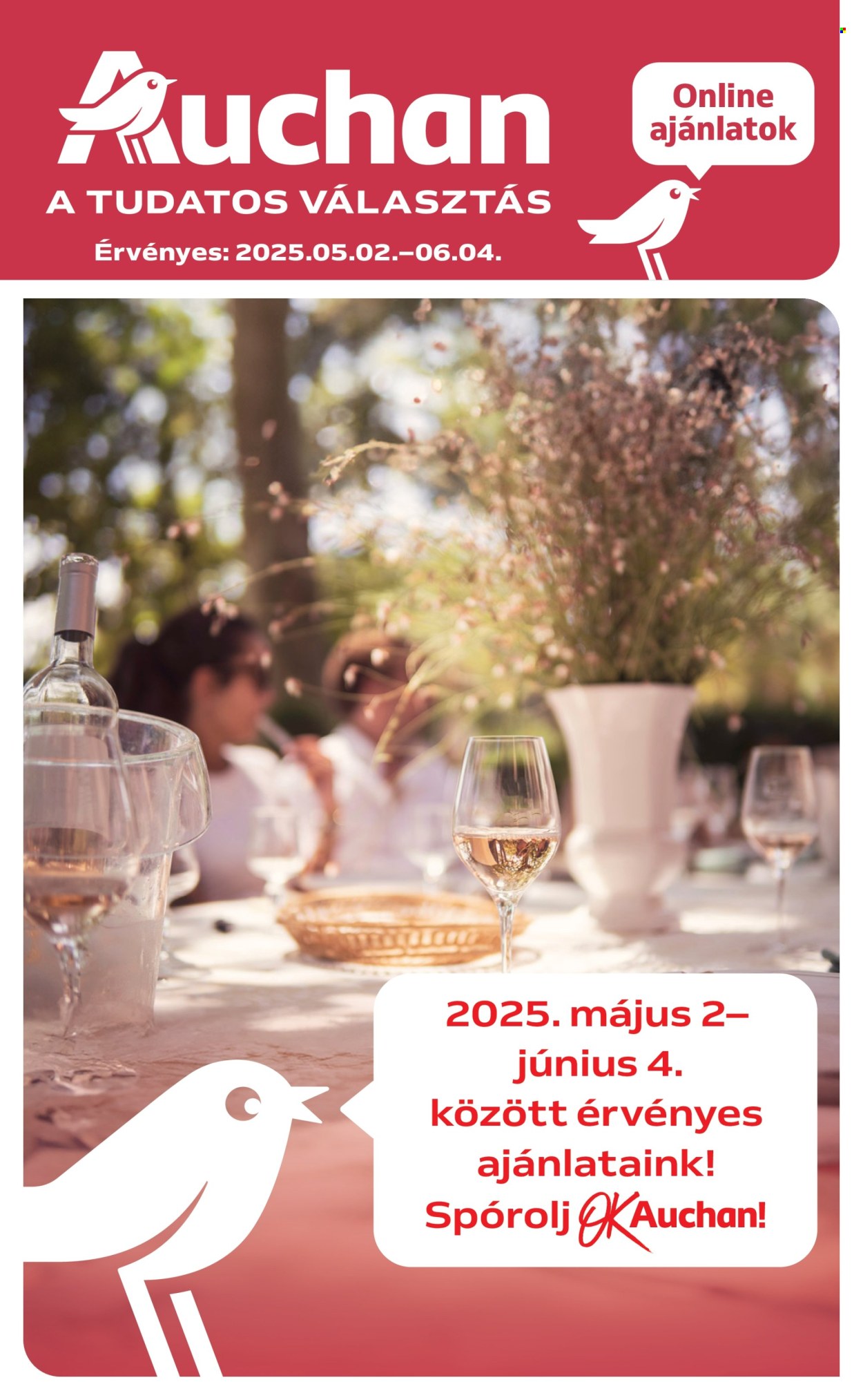 Auchan akciós újságok - 2025.05.02 - 2025.06.04. Oldal 1
