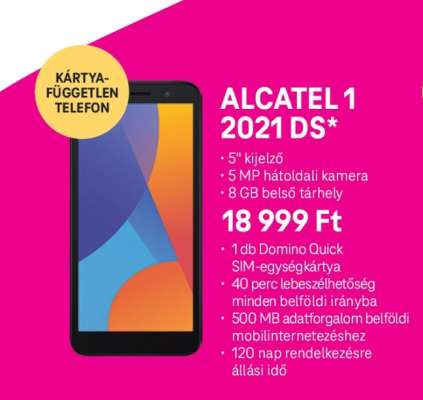 ALCATEL 1 2021 DS