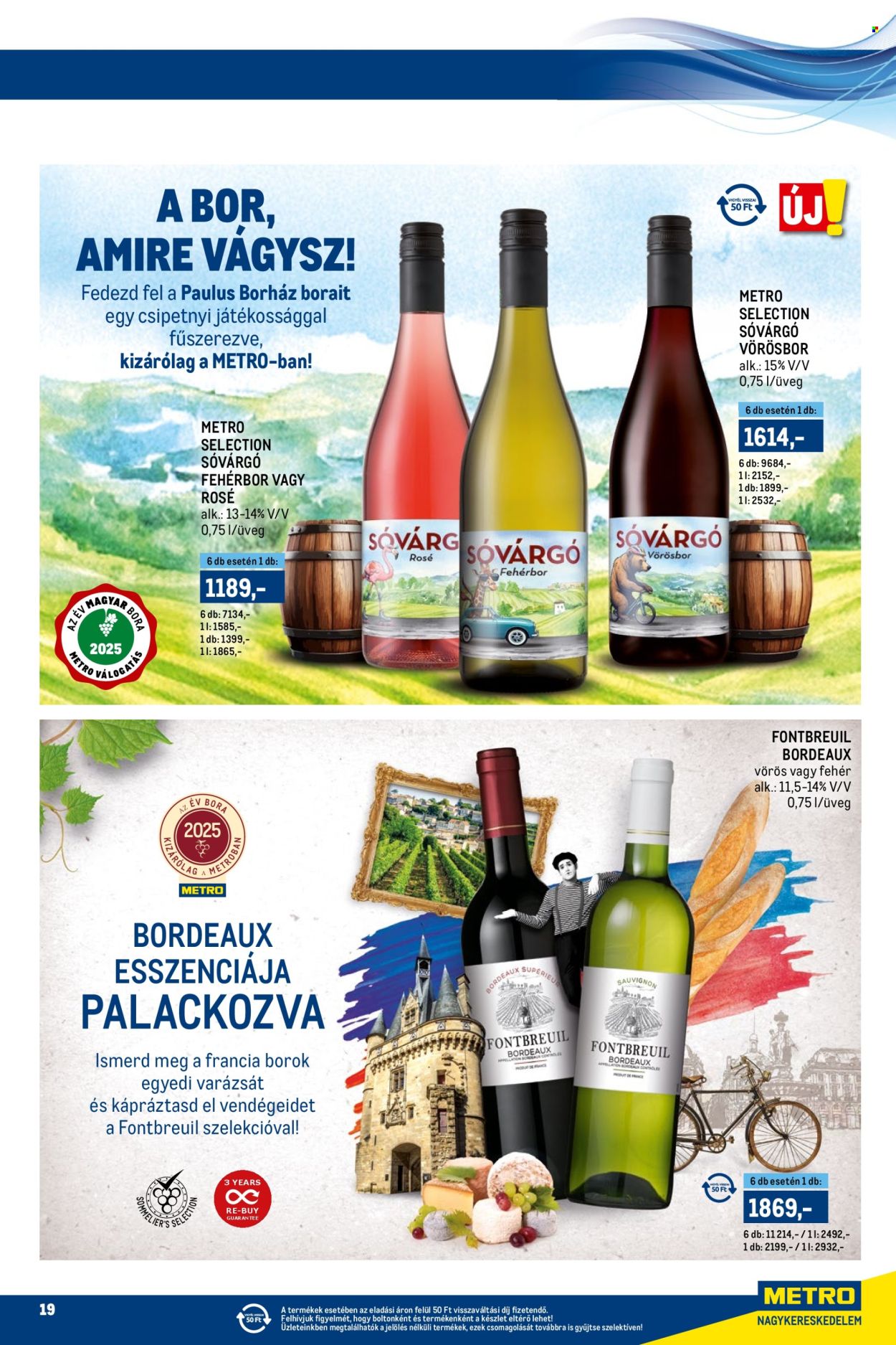 Metro akciós újságok - 2025.05.02 - 2025.05.15. Oldal 1