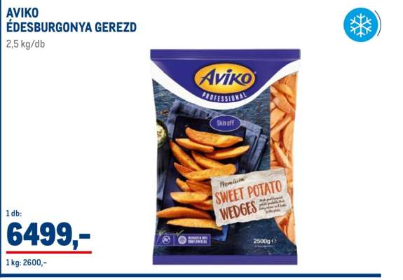 Aviko Édesburgonya Gerezd