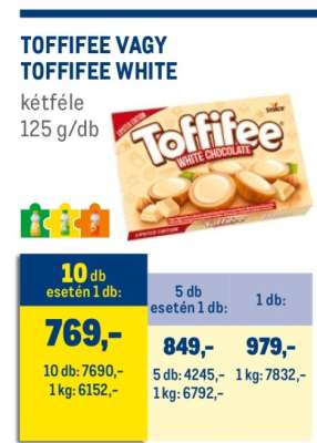 Toffifee vagy Toffifee White