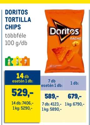DORITOS TORTILLA CHIPS