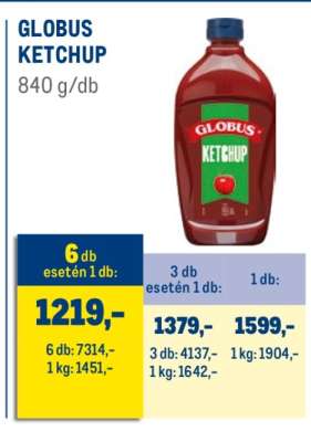 Globus ketchup