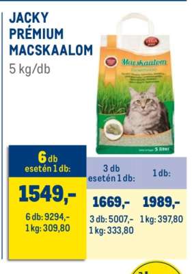 JACKY PRÉMIUM MACSKAALOM