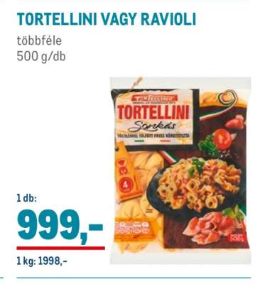 Tortellini vagy Ravioli