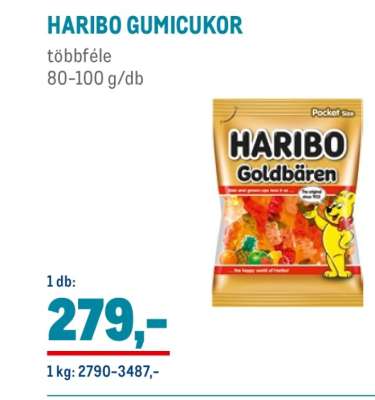 HARIBO gumicukor