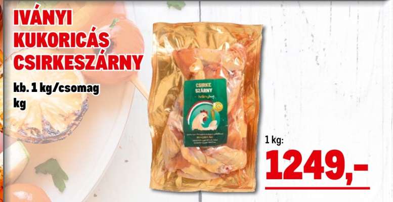 Iványi Kukoricás Csirkeszárny