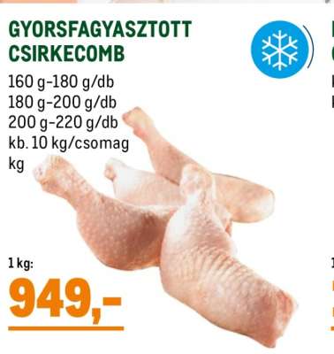 Gyorsfagyasztott csirkecomb