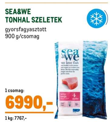 SEA&WE TONHAL SZELETEK