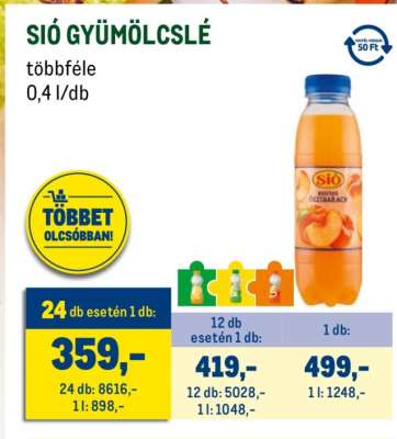Sió Gyümölcslé