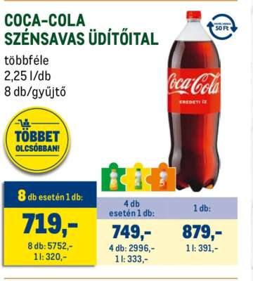 Coca-Cola szénsavas üdítőital