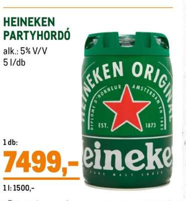 HEINEKEN PARTYHORDÓ