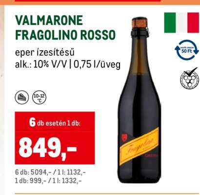 Valmarone Fragolino Rosso