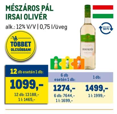Mészáros Pál Irsai Olivér