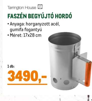 Faszén Begyújtó Hordó