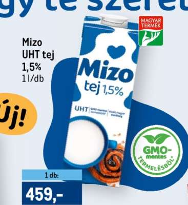 Mizo UHT tej 1,5%