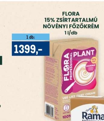FLORA 15% Zsírtartalmú Növényi Főzőkrém