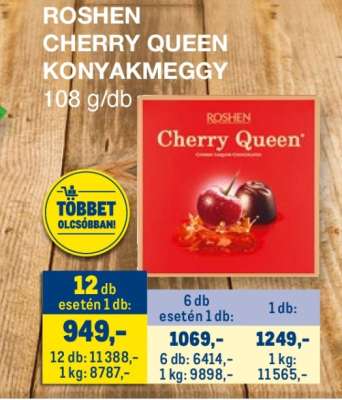 ROSHEN CHERRY QUEEN KONYAKMEGGY