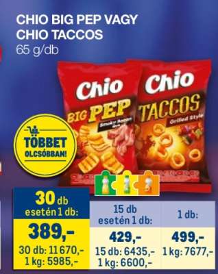 Chio Big Pep vagy Chio Taccos