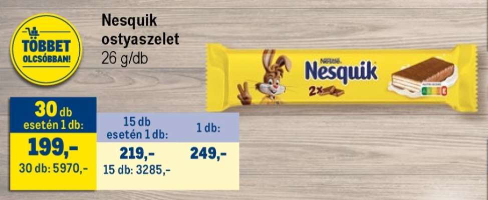 Nesquik Ostyaszelet